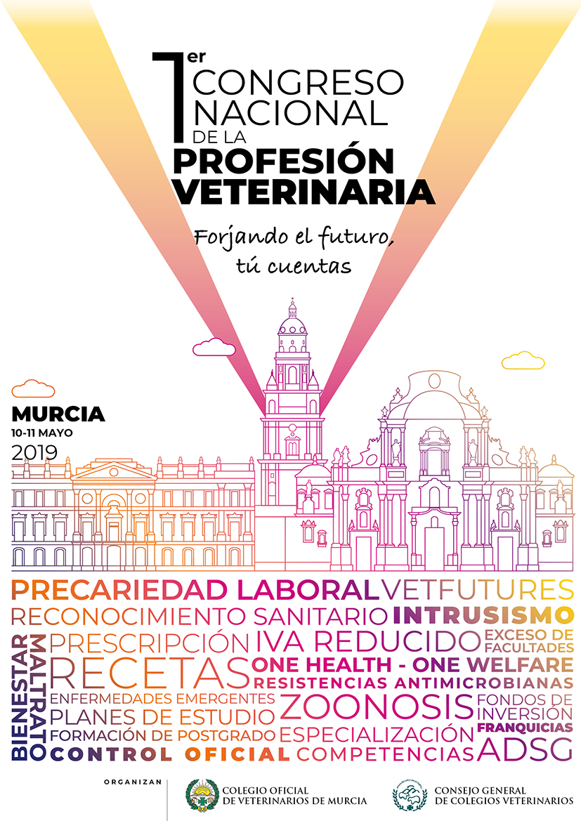 El Primer Congreso Nacional de la Profesión Veterinaria se inaugura hoy en Murcia