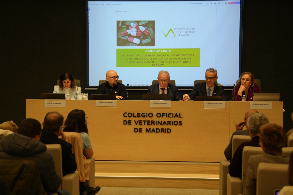  Colvema organiza una jornada para promover el buen uso de los antibióticos, en la que su puso de manifiesto la complejidad de la aplicación del sistema PRESVET 