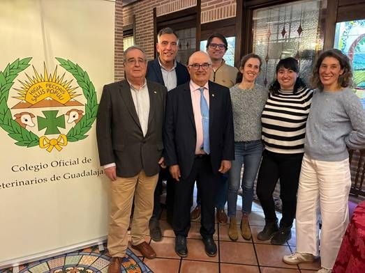 La nueva junta directiva del Colegio de Veterinarios de Guadalajara toma posesi&oacute;n de sus cargos
