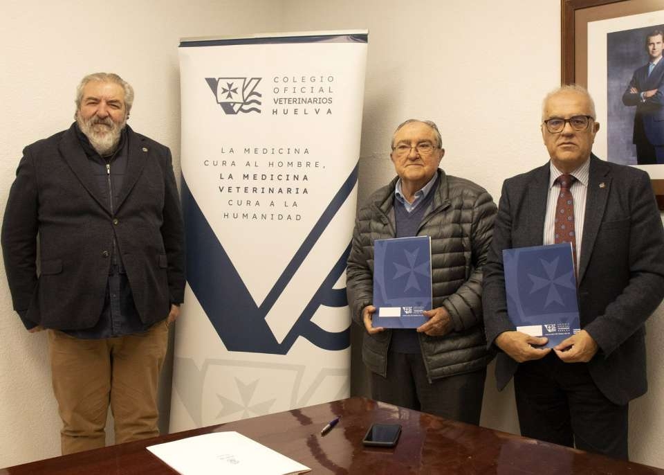 El Colegio de Veterinarios de Huelva renueva su colaboración con el Banco de Alimentos