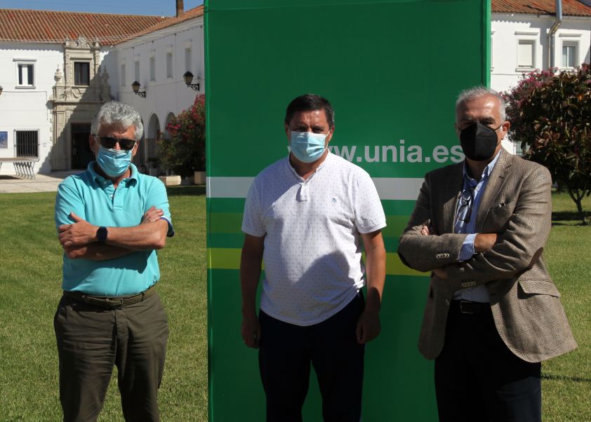 El Colegio de Huelva y la Universidad Internacional de Andalucía-UNIA colaborarán en acciones conjuntas