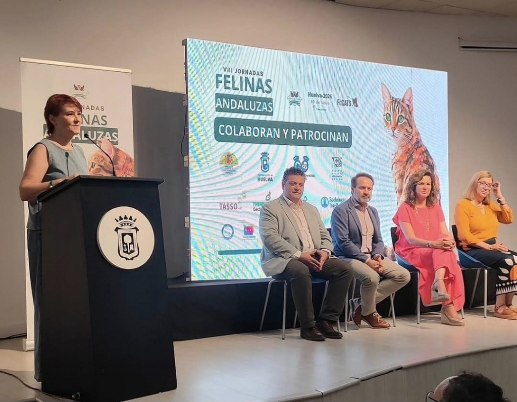 El Colegio de Huelva, presente en las VIII Jornadas Felinas Andaluzas que se centraron en la gesti&oacute;n &eacute;tica y la protecci&oacute;n de la biodiversidad