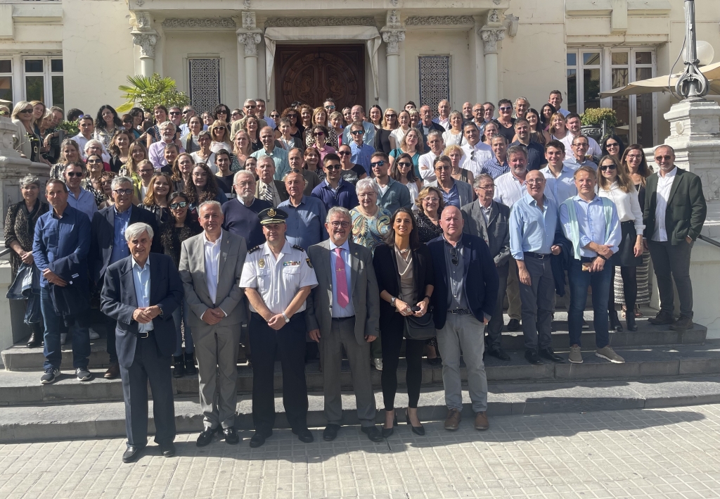 Más de 150 colegiados de Huesca participaron en el programa festivo del pasado domingo en honor al patrón