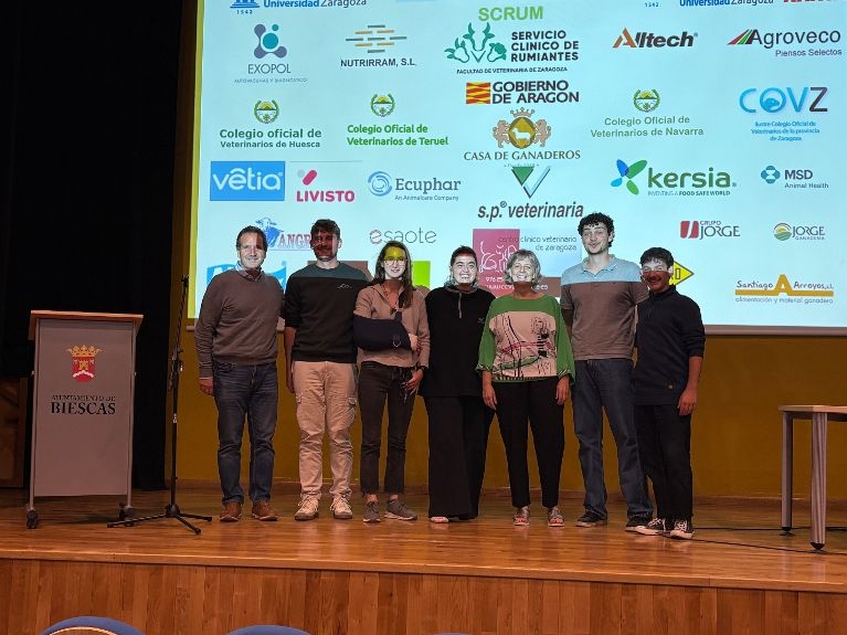 Biescas albergó la jornada técnica de patología de rumiantes organizada por el SCRUM con el apoyo del Colegio de Huesca