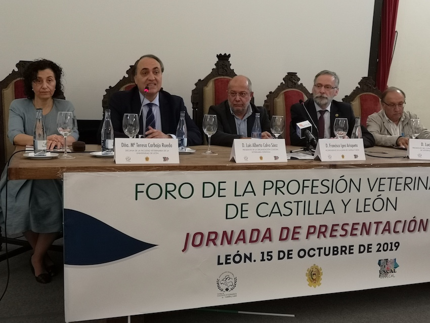 Nace el Foro autonómico de la Profesión Veterinaria de Castilla y León, con representación de colegios profesionales, universidad y sindicatos 
