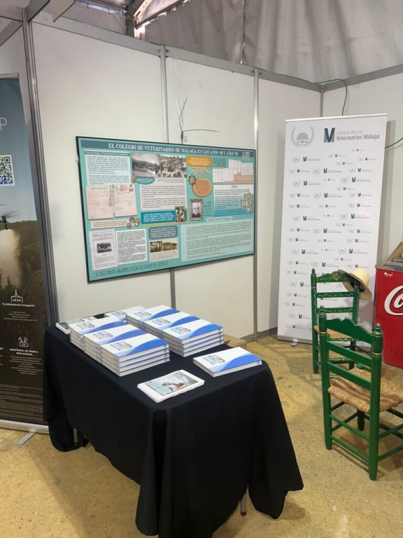 El stand del Colegio de Veterinarios de M&aacute;laga en AgroRonda 2026 registr&oacute; una afluencia constante de p&uacute;blico 