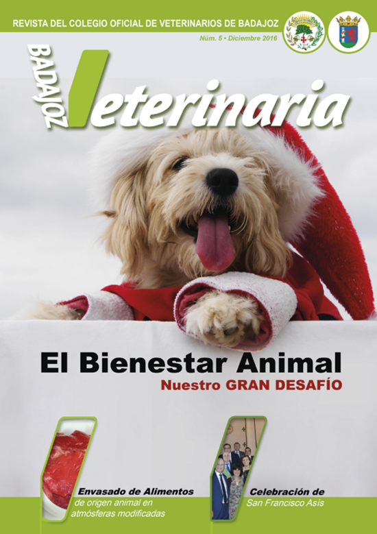 Publicado el quinto número de la revista Badajoz Veterinaria