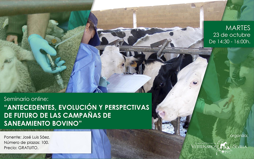 LXVII. Seminario online Antecedentes, evolución y perspectivas de futuro de las campañas de saneamiento bovino