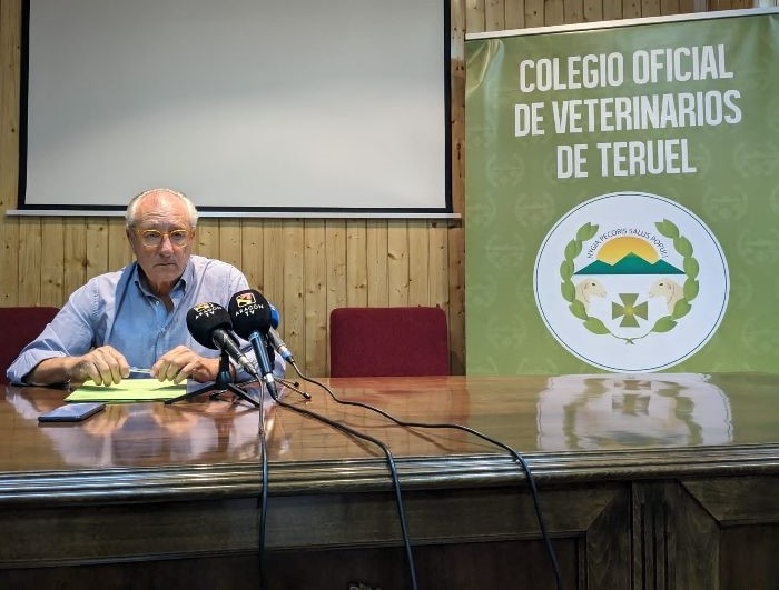 El Colegio de Teruel pide la colaboración activa de los ganaderos ante el avance de la EHE